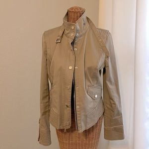 Tan jacket White House Black Market